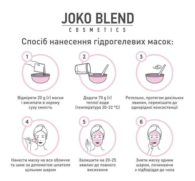 Маска гидрогелевая с экстрактом годжи Goji Berry Antioxidant Joko Blend 20 г (4823109401204)