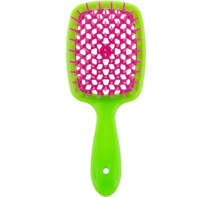 Салатова щетка для волосся з малиною Superbrush Janeke: ідеальний помічник для вашого волосся
