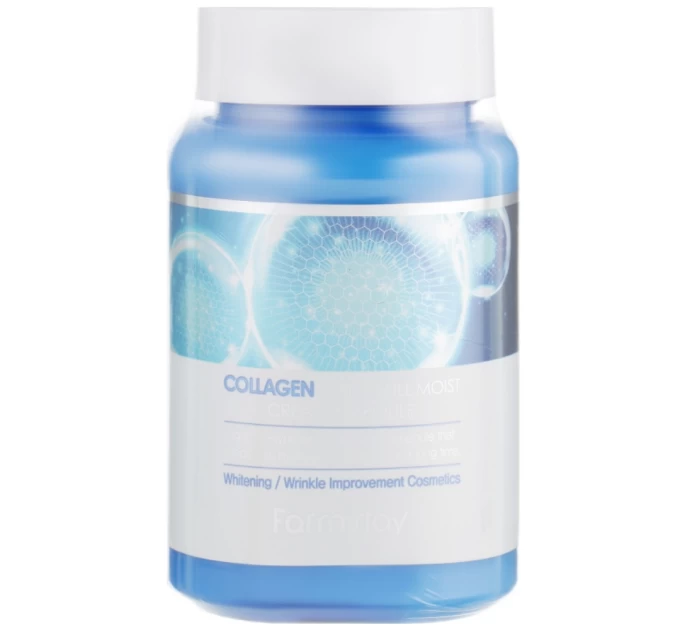 Увлажняющий крем-сыворотка с коллагеном FarmStay Collagen Water Full Moist Cream Ampoule: эффективное увлажнение для вашей кожи