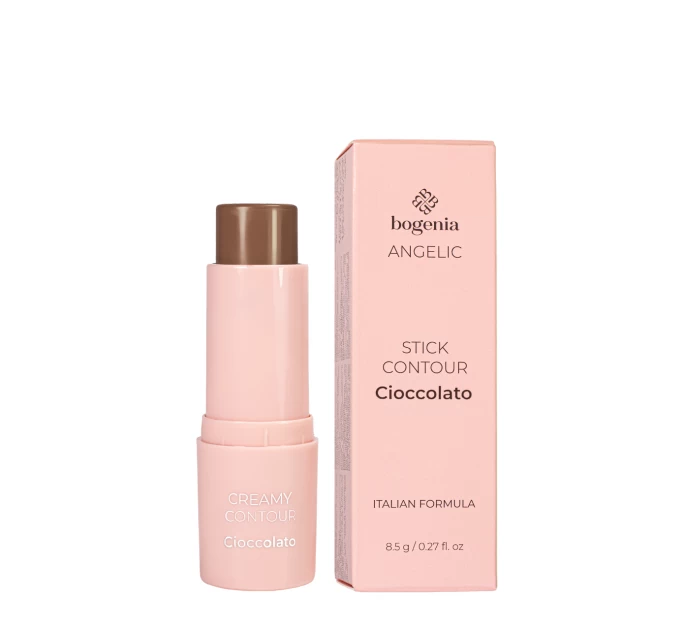 Контуринг-стик для лица Bogenia Stick Contour Angelic 003 Cioccolato 8.5 г (BG652) - Идеальный Кремовый Контуринг