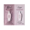 Набір шампуню і кондиціонера з ароматом рози і жасмину Je l'aime Amino Supreme Velvet Mellow Kose Cosmeport 10мл+10мл: ніжна краса для волосся