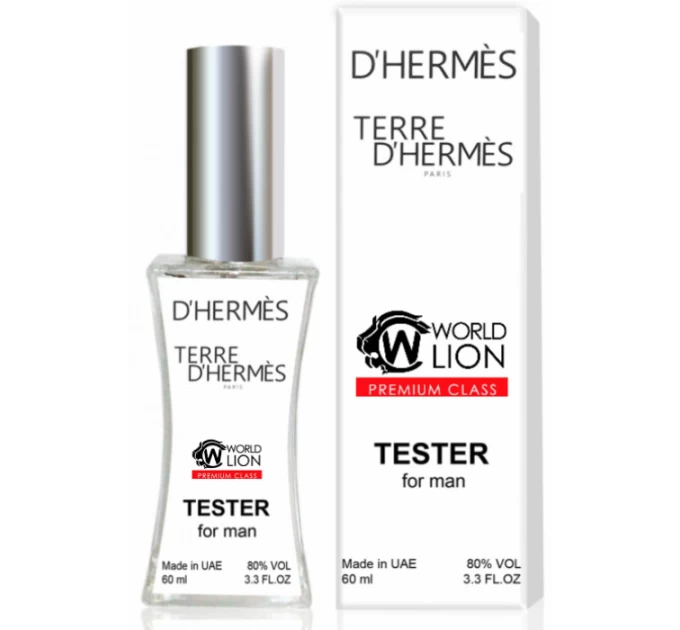Тестер Hermes Terre d`Hrmes - Тестер 60мл: неперевершений аромат на agon-v.com.ua