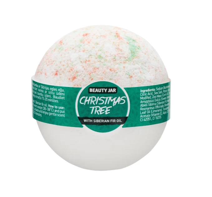 Роскошная ванна с Бомбочкой Christmas Tree Beauty Jar 150 г на agon-v.com.ua