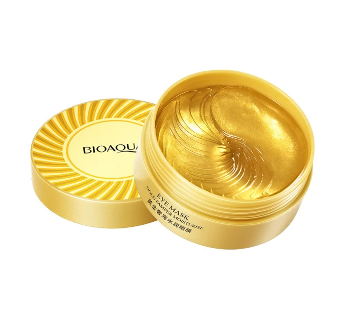 H1: Bioaqua Hydrating Moisturizing Eye Mask 80 г с золотыми патчами на Agon-v.com.ua
