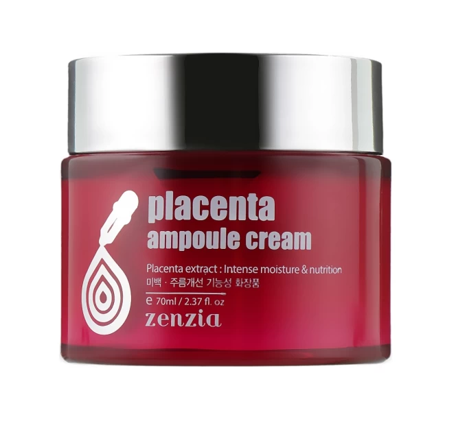 Крем для лица Фитоплацента Zenzia Placenta Ampoule Cream 70 мл - Идеальный уход и омоложение кожи
