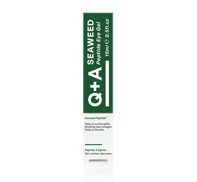 Освежающий гель для зоны вокруг глаз Q+A Seaweed Peptide Eye Gel