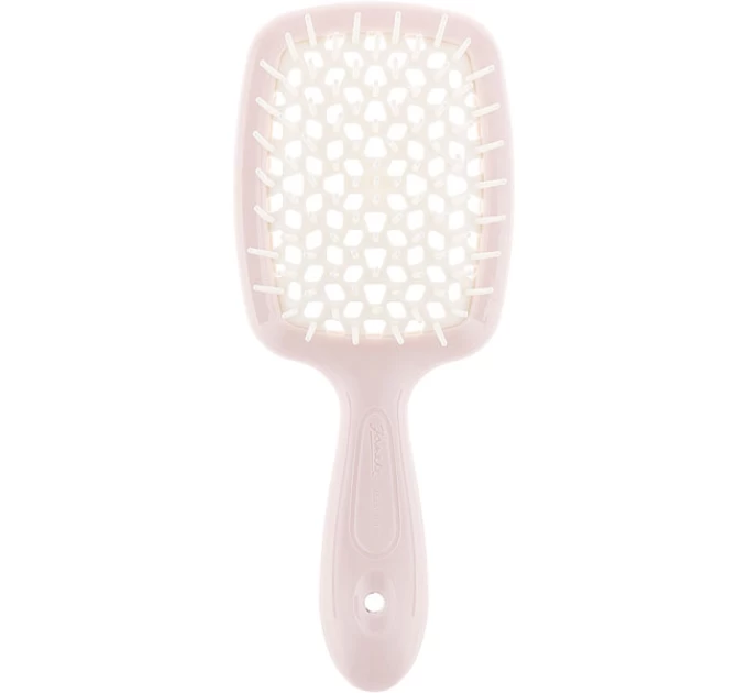 Идеальная щетка для волос - пудровая с белым Superbrush Janeke