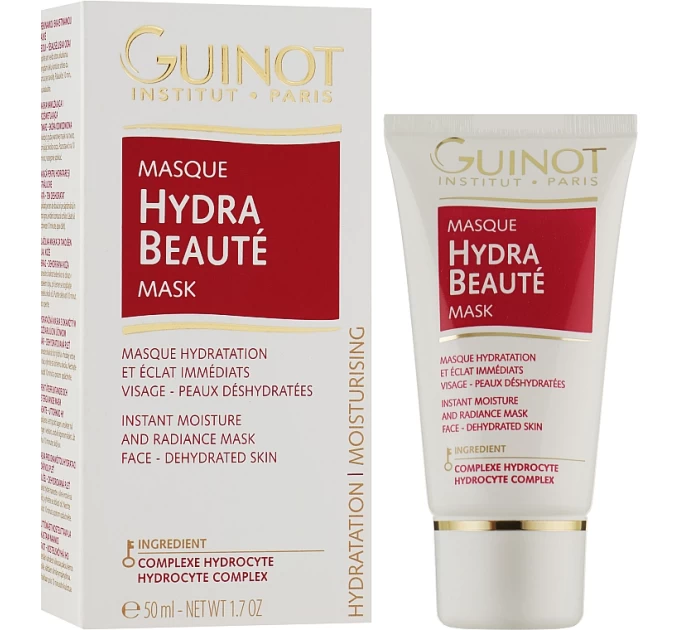 Увлажняющая маска красоты Guinot Masque Hydra Beauté 50 мл (503844) – Эликсир свежести и сияния кожи