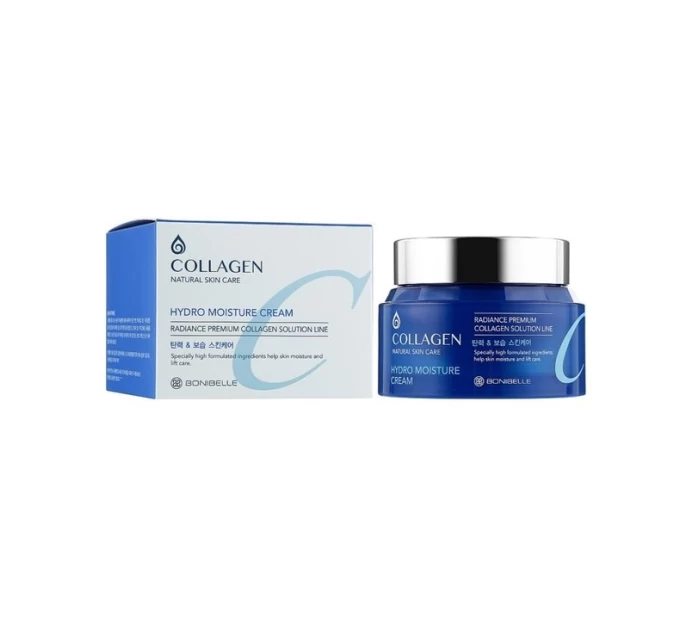 Крем для лица с коллагеном Bonibelle Enough Collagen Hydro Moisture Cream 80 мл - Купить на сайте Агонь-В