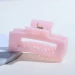 Крабик-затискач для волосся ANbeauty 8.5 см Рожевий AN0103107 - стиль і зручність на agon-v.com.ua