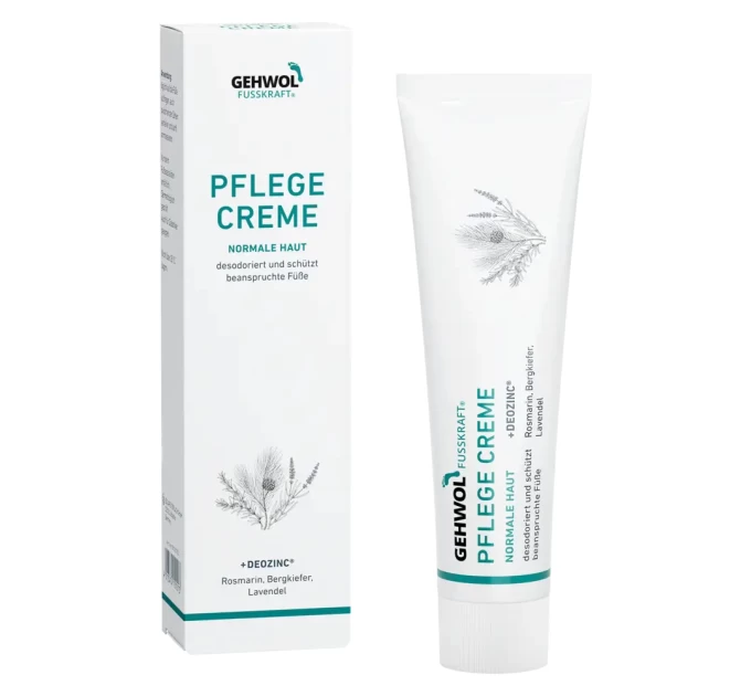 Эффективный уход за ногами: Зеленый бальзам Gehwol Pflege Creme 125 мл от Агонь-В