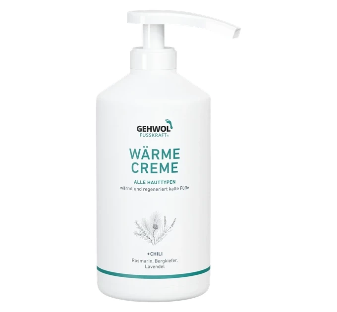 Купить Gehwol Warme Creme 500 мл: Красный бальзам для сухой кожи ног с мгновенным эффектом