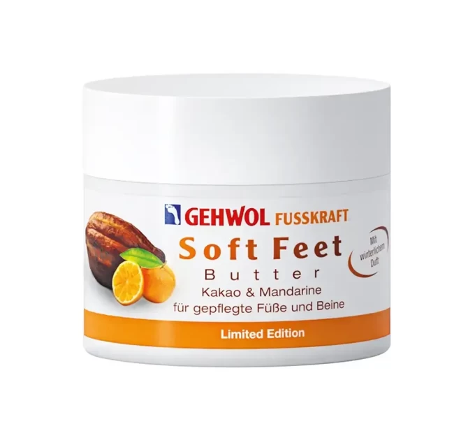 Крем Gehwol Fusskraft Soft Feet с какао и мандариновым маслом 50 мл для гладких и ухоженных ног
