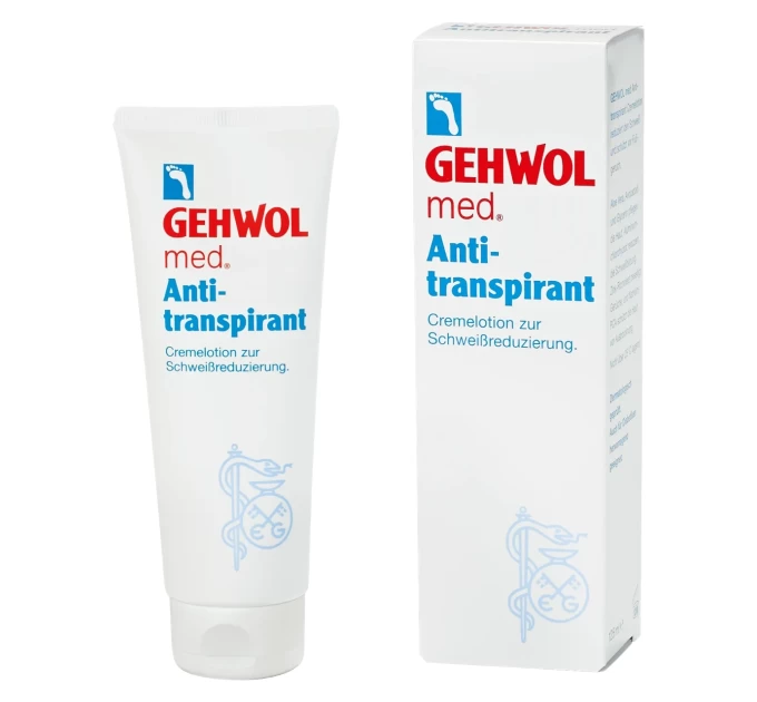 Эффективный антиперспирант Gehwol Anti-Transpirant 125 мл для надежной защиты от пота