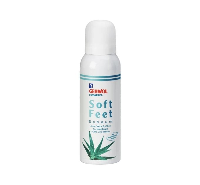 Пенка Gehwol Fusskraft Soft Feet Foam 125 мл – Экспертный Уход за Ногами для Нежной Кожи