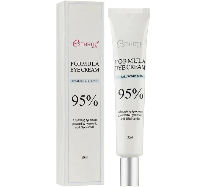Увлажнюючий крем для шкіри навколо очей з гіалуроновою кислотою Formula Eye Cream Hyaluronic Acid 95% Esthetic House 30 мл.