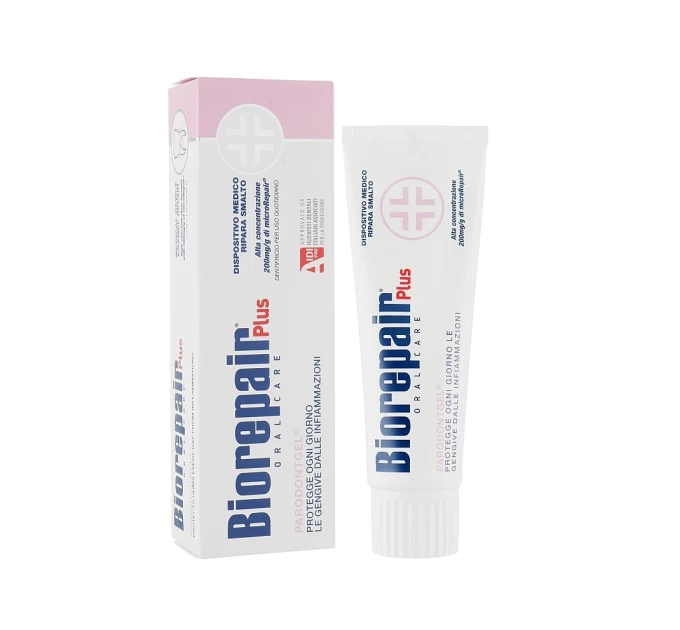 Эффективная защита десен с зубной пастой Пародонтогель BioRepair Plus 75 мл (8017331054345) от Агонь-В