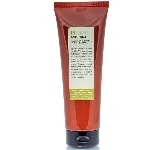 Маска для волос Insight Anti-Frizz Hydrating Mask 250 мл: Интенсивное увлажнение и гладкость