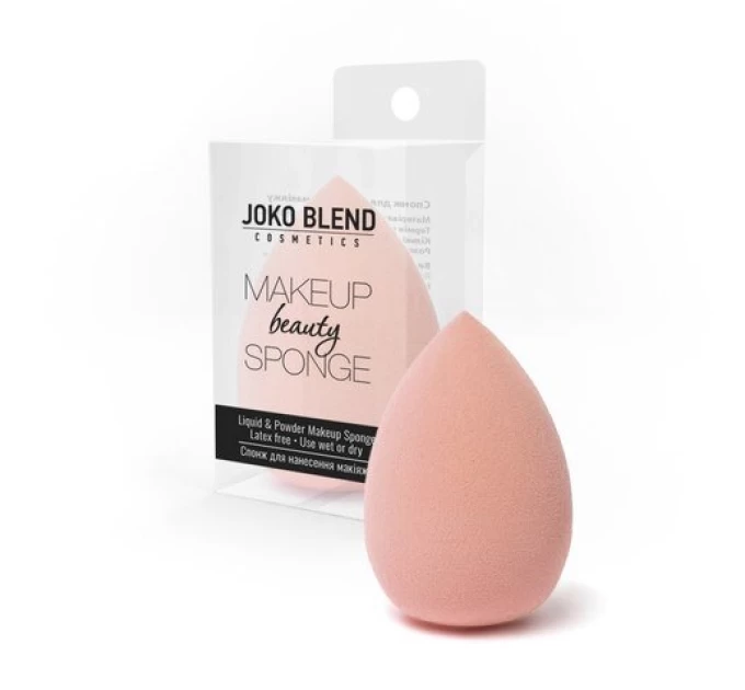 Спонж для макіяжу Makeup Beauty Sponge Peach Joko Blend: ідеальний помічник для бездоганного макіяжу!