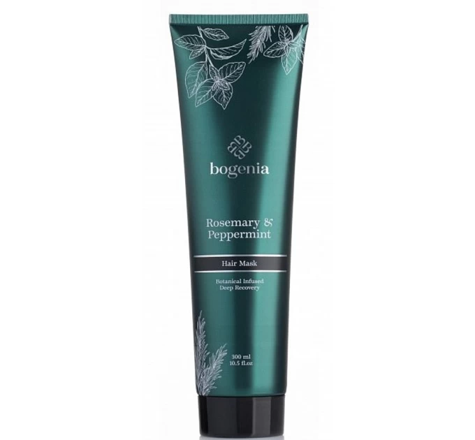 Восстановление и уход: Маска для волос Bogenia Rosemary Peppermint BG412 300 мл (4823124400053)
