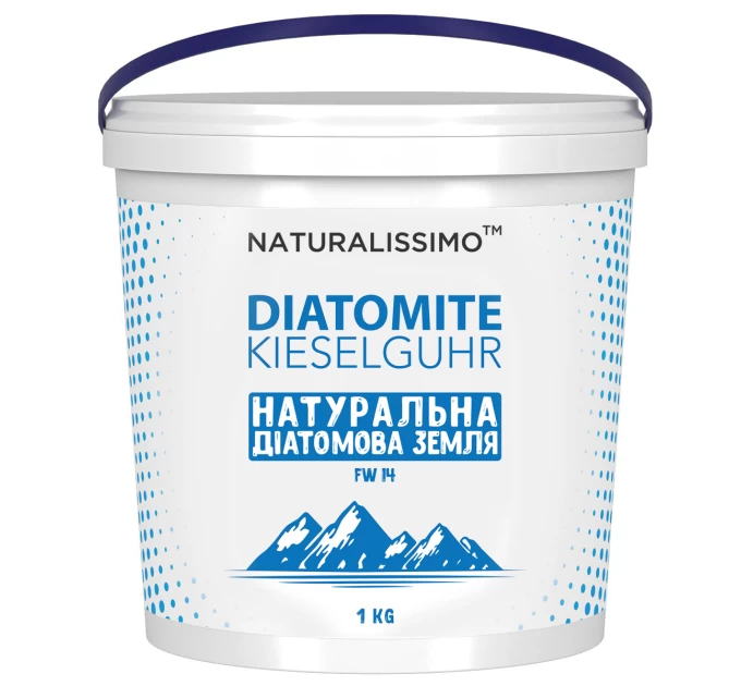 Диатомовая земля Naturalissimo Кизельгур Диатомит FW14 1 кг — Эффективный выбор для здоровья и экологии