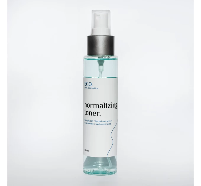 Тонер для восстановления барьерных функций кожи: Normalizing Toner Eco.prof.cosmetics