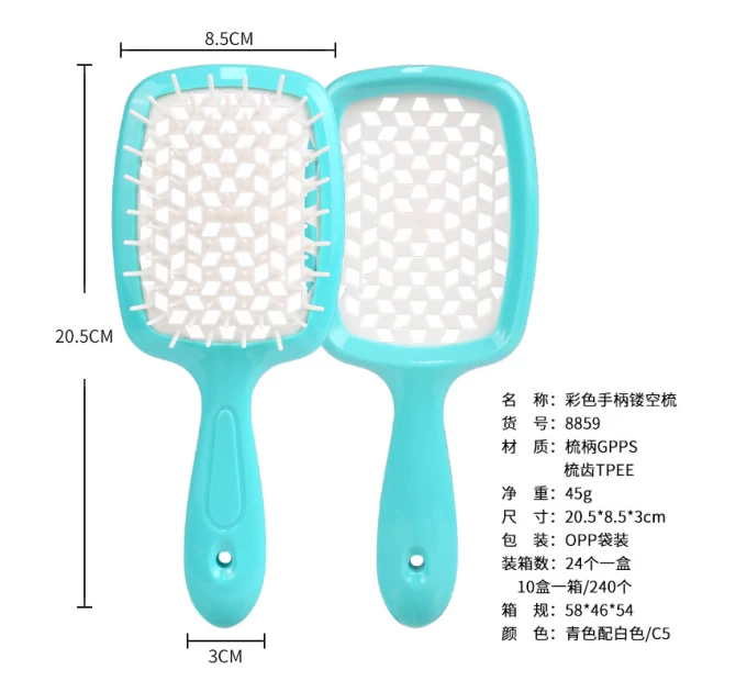 Освежающая расческа ANbeauty Spearmint (AN0103313) для идеальных волос