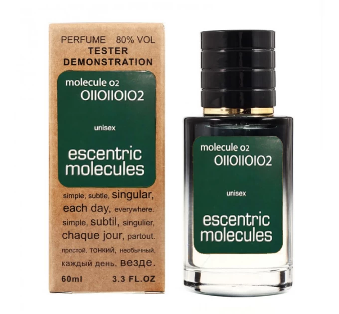 Опробуйте уникальный аромат: Тестер Escentric Molecules Molecule 02 - Selective Tester 60ml