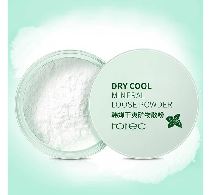 Минеральная рассыпчатая пудра Rorec Dry Cool 5 г - идеальная легкость и натуральность для вашей кожи