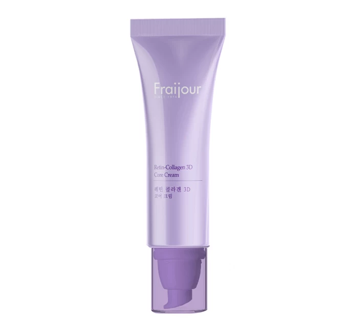 Подтягивающий крем Fraijour Retin-Collagen 3D Core 50 мл с коллагеном и ретинолом для сияющей кожи