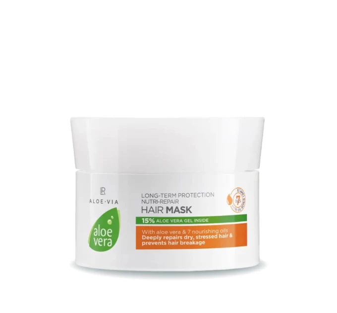 Восстанавливающая маска для волос LR Aloe Vera 200 мл 20730 – глубокое восстановление волос с алоэ вера