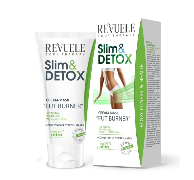 Крем-маска Revuele Slim & Detox з ефектом сжигання жиру - ефективний шлях до ідеальної фігури!