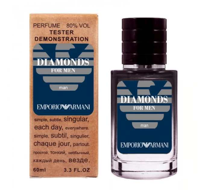 Елегантний аромат: Парфум Emporio Armani Diamonds - Вибірковий Тестер 60мл