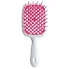 Щетка для волосся Superbrush Janeke з фуксією - бездоганна біла краса