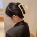 Крабик-затискач ANbeauty 12,5 см Матова Білизна AN0103240 для волосся на agon-v.com.ua